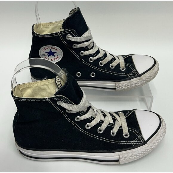Converse Chuck Taylor All Star 3J231 Black High Top Sneakers Youth Size 2 Street - Picture 1 of 8